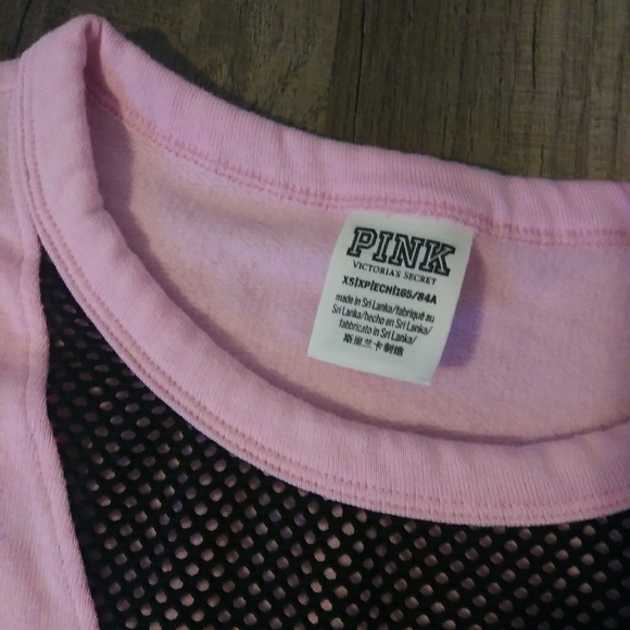PINK lighter weight sweatshirt xs. sOLD - Picture 2 of 2